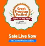 Great Freedom Festival sale is Live, Upto 80% OFF on all products