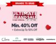 🎉 Ultimate Brand Sale – LAST DAY! ⏳⚡ Min. 40% OFF + Extra Up to 10% OFF! 🛍️